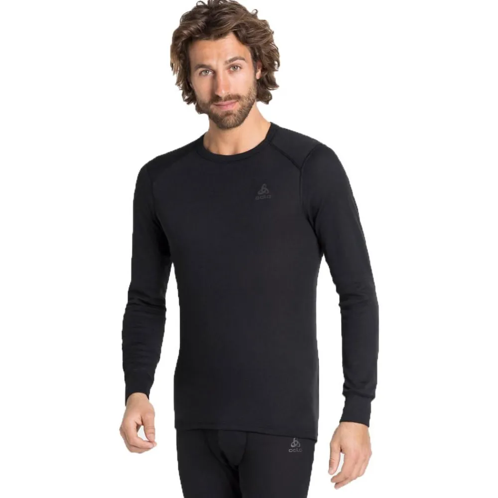 Sous-Vêtement Homme|Sous-Vêtements Thermiques<Odlo Sous-vêtement technique Active Warm Eco Top Ls Crew Neck Black Black