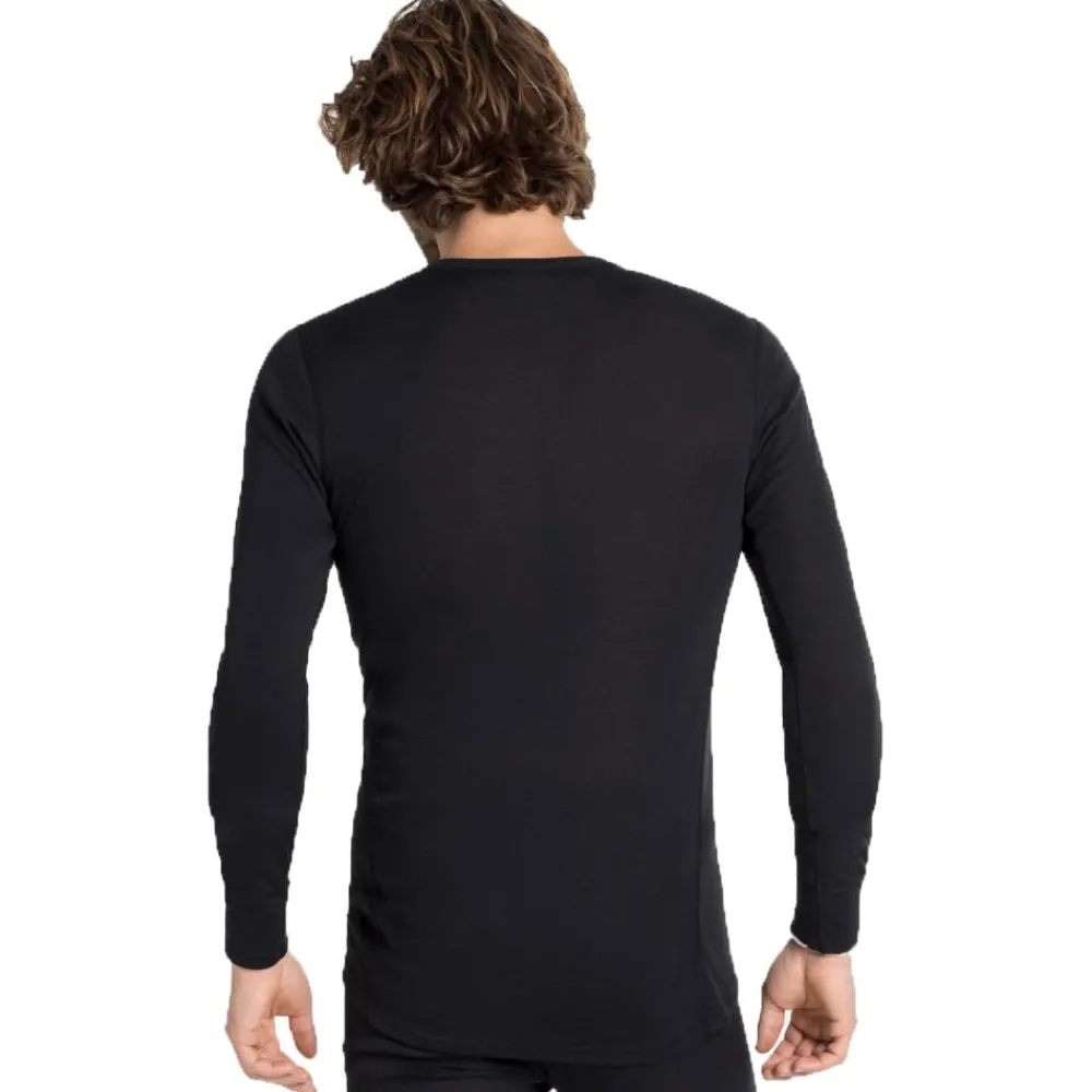 Sous-Vêtement Homme|Sous-Vêtements Thermiques<Odlo Sous-vêtement technique Active Warm Eco Top Ls Crew Neck Black Black
