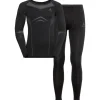Sous-Vêtement Homme<Odlo Sous-vêtement technique Fundamentals Performance Warm Black Graphite Grey