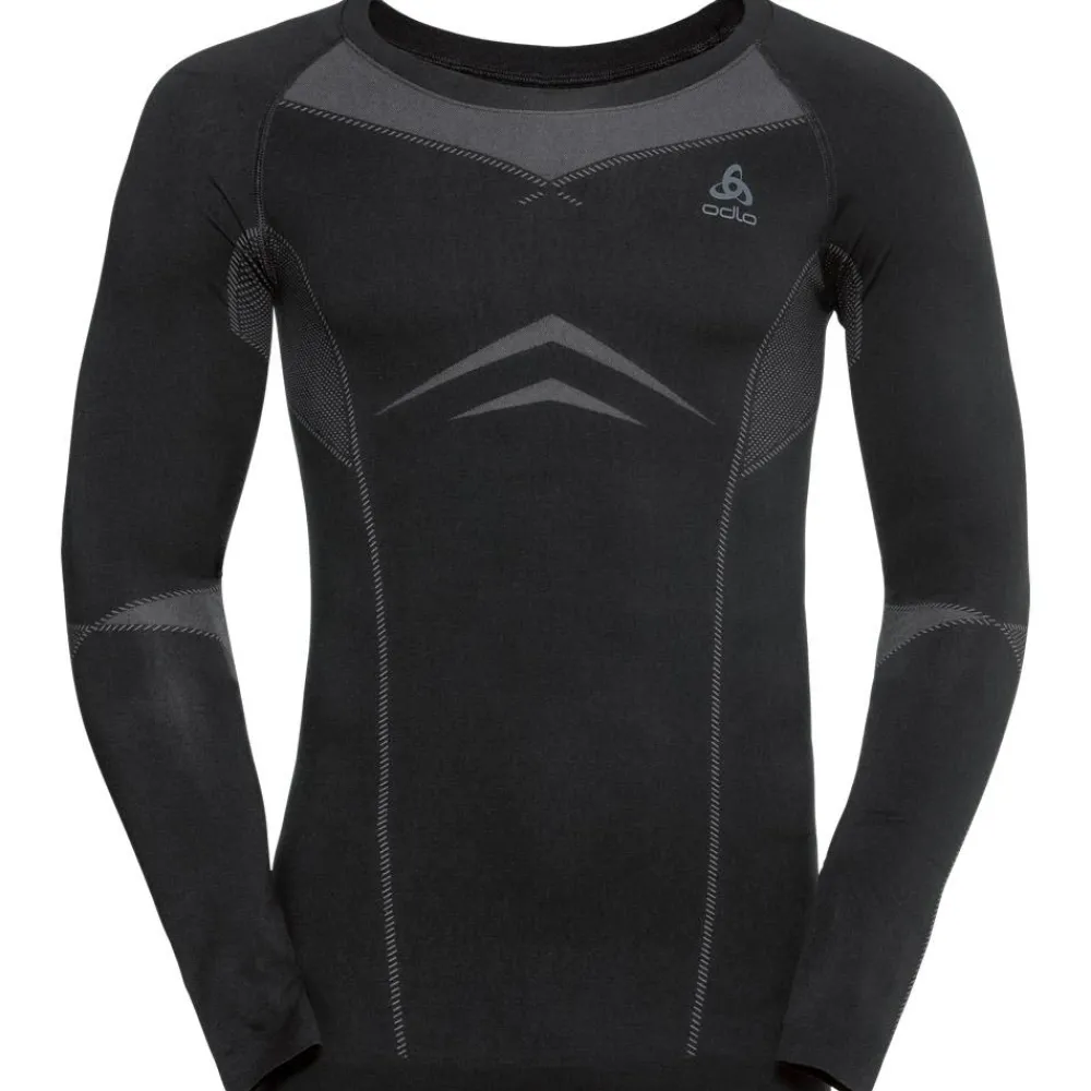Sous-Vêtement Homme<Odlo Sous-vêtement technique Fundamentals Performance Warm Black Graphite Grey