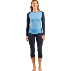 Best Sous-vêtement technique Revelstoke Pw 150 Bottom W Provincial Blue Dark Sapphir Femme Collant Technique|Sous-Vêtement Femme