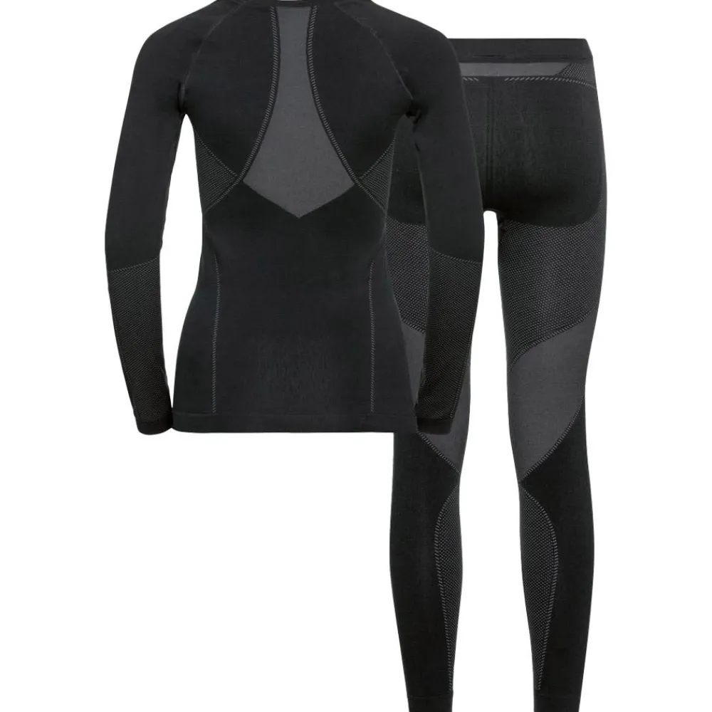 Sous-Vêtement Femme<Odlo Sous-vêtement technique Fundamentals Performance Warm Wmn Black Graphite Grey
