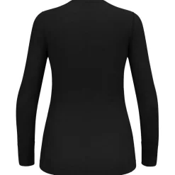 Discount Sous-vêtement technique Top Crew Neck L/S Merino 200 W Black Femme Sous-Vêtement Femme