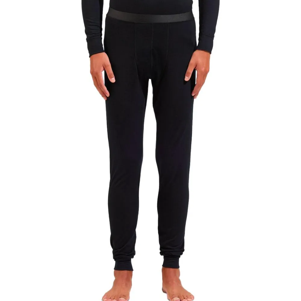 Collant Technique|Sous-Vêtement Homme<Odlo Sous-vêtement technique Bottom Long Merino 200 Black