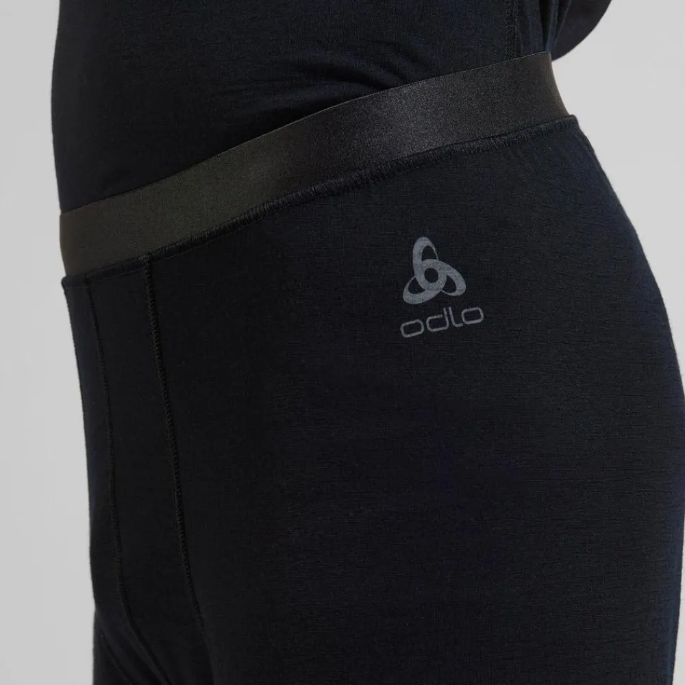 Collant Technique|Sous-Vêtement Homme<Odlo Sous-vêtement technique Bottom Long Merino 200 Black