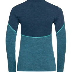 Sous-Vêtement Femme<Odlo Sous-vêtement technique Revelstoke Pw 150 Top W Provincial Blue Dark Sapphir
