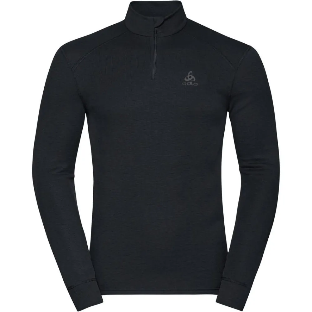 Sous-Vêtements Thermiques|Sous-Vêtements Thermiques<Odlo Sous-vêtement technique Active Warm Eco Top Ls Halfzip Black Black