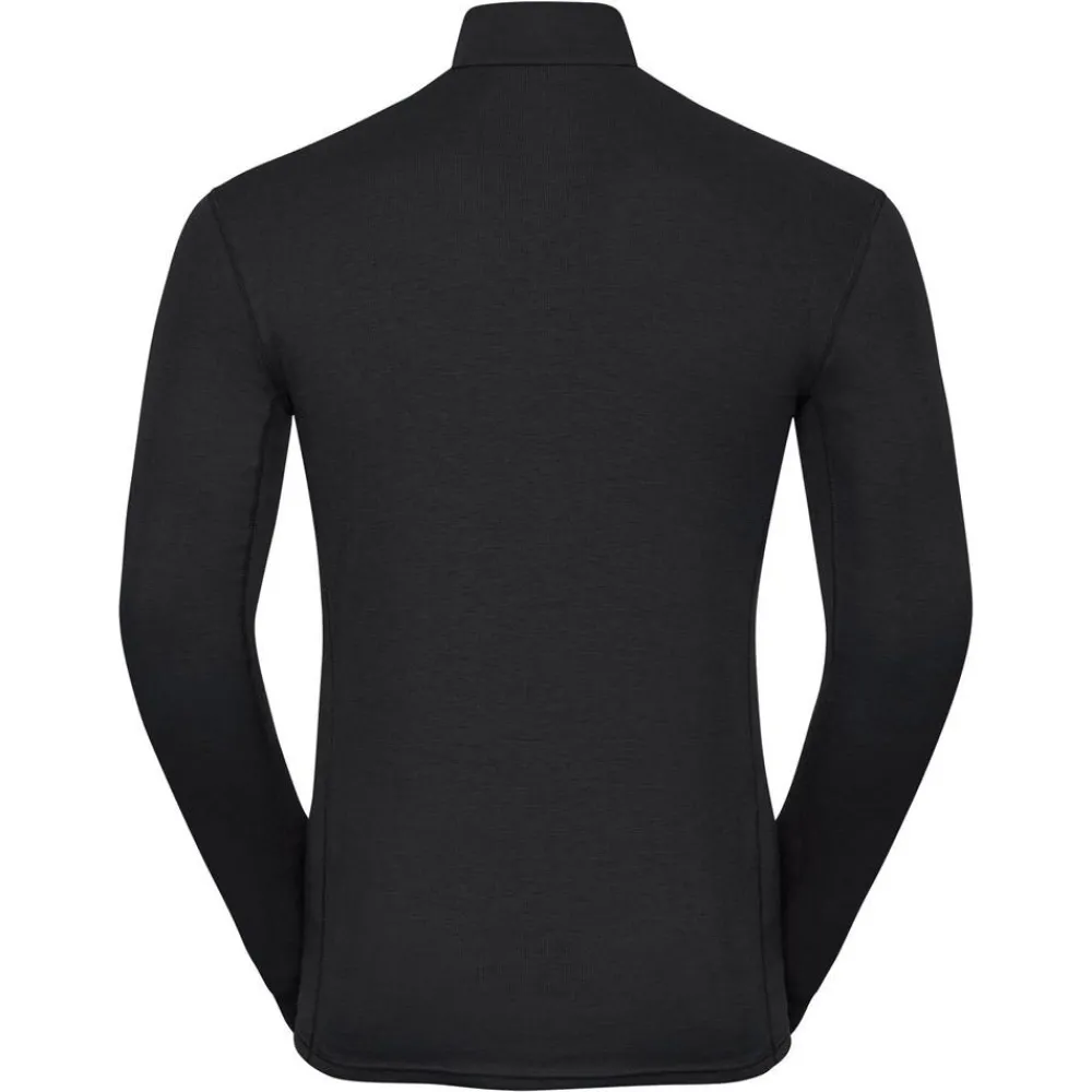 Sous-Vêtements Thermiques|Sous-Vêtements Thermiques<Odlo Sous-vêtement technique Active Warm Eco Top Ls Halfzip Black Black
