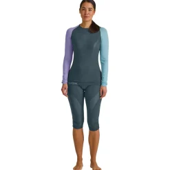 Sous-Vêtement Femme<Ortovox Sous-vêtement technique 120 Comp Light Long Sleeve W Dark Arctic Grey