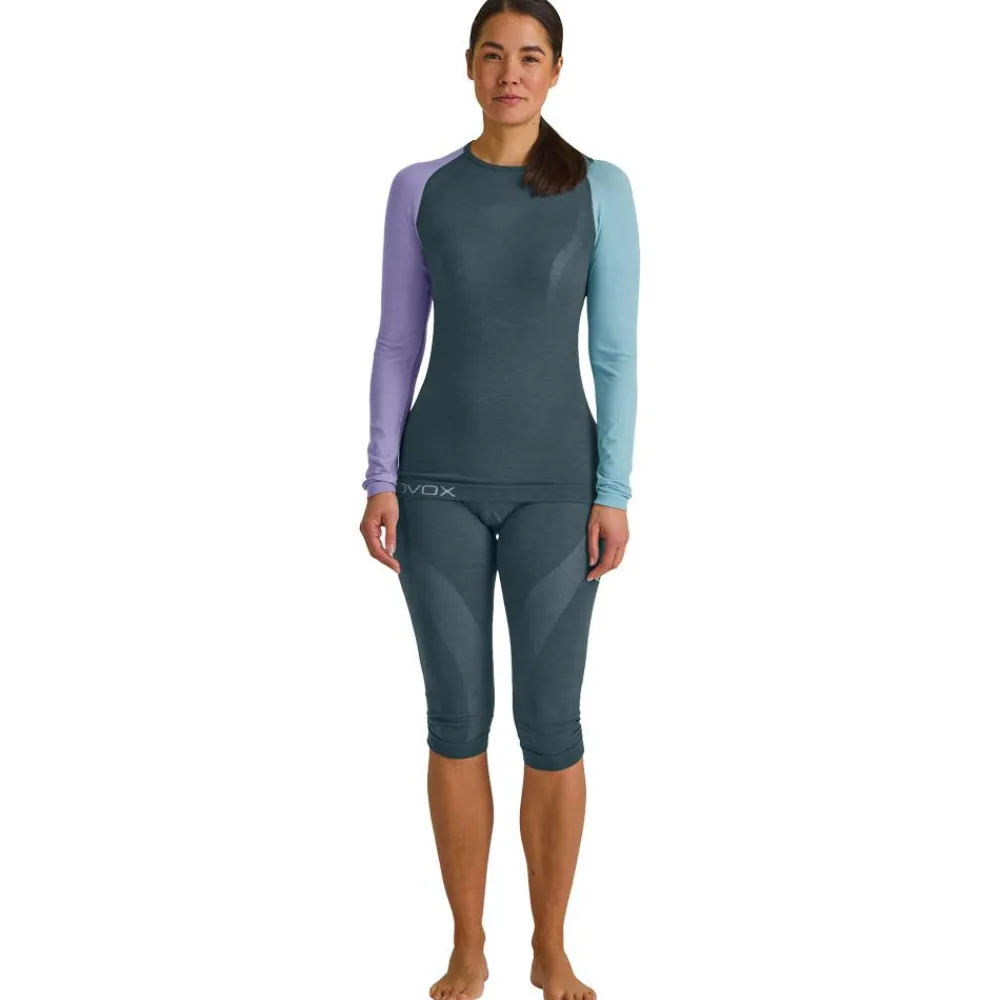 Sous-Vêtement Femme<Ortovox Sous-vêtement technique 120 Comp Light Long Sleeve W Dark Arctic Grey
