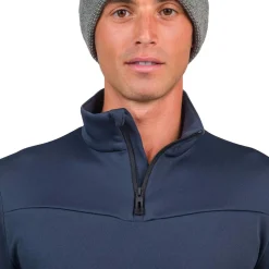 New Sous-vêtement technique Resort 1/2 Zip Dark Navy Homme Sous-Vêtement Homme|Polaire Homme