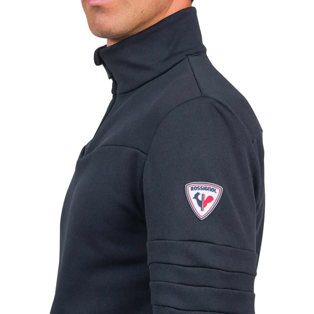 Sous-Vêtement Homme|Polaire Homme<Rossignol Sous-vêtement technique Resort 1/2 Zip Black