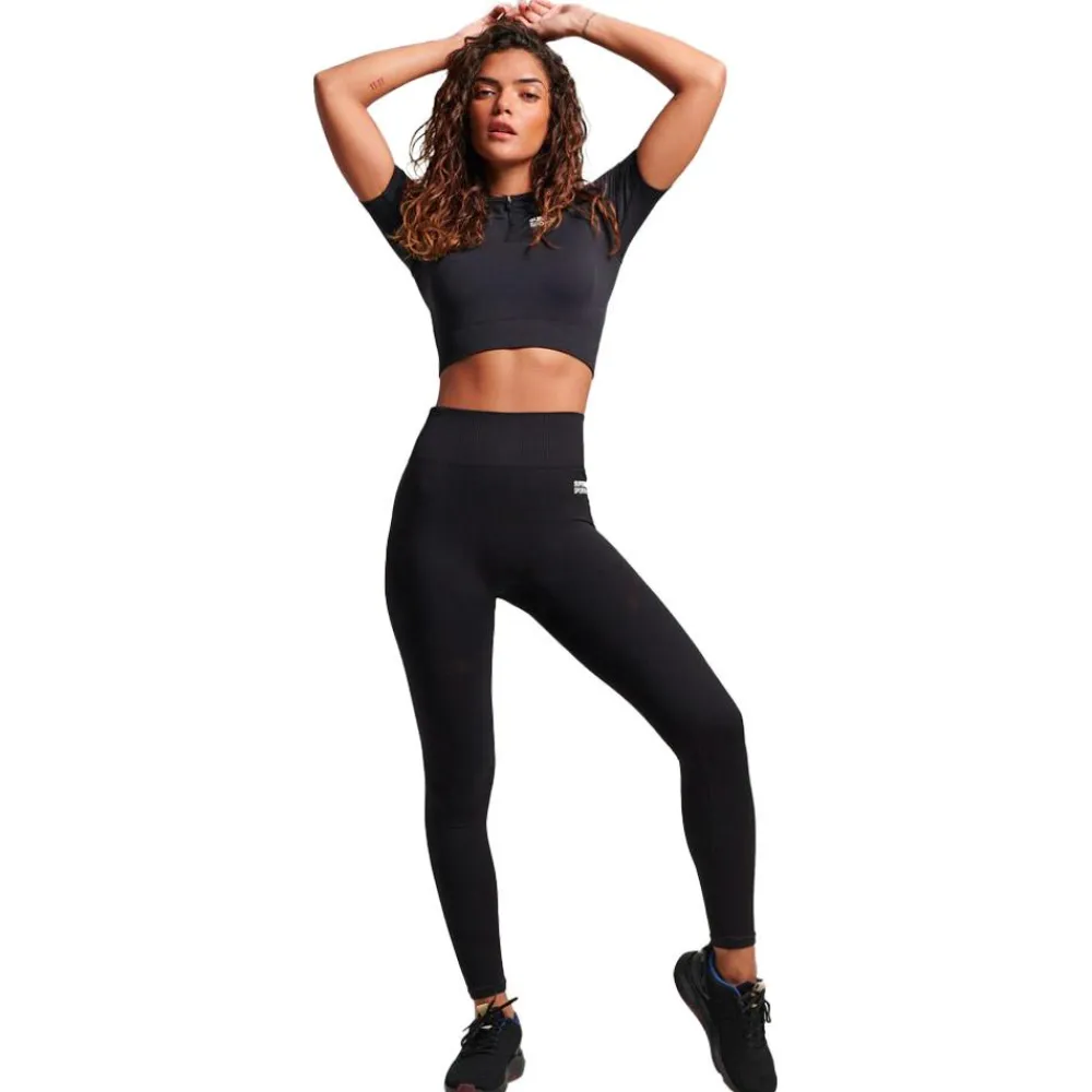 Online Sous-vêtement technique Seamless Baselayer Black Homme Sous-Vêtement Homme