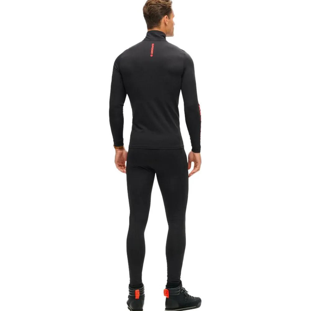 Sous-Vêtement Homme<Superdry Sous-vêtement technique Base Layer Legging Black