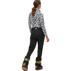 Hot Sous-vêtement technique Luxe Legging Snow Pant Black Femme Collant Technique|Sous-Vêtement Femme