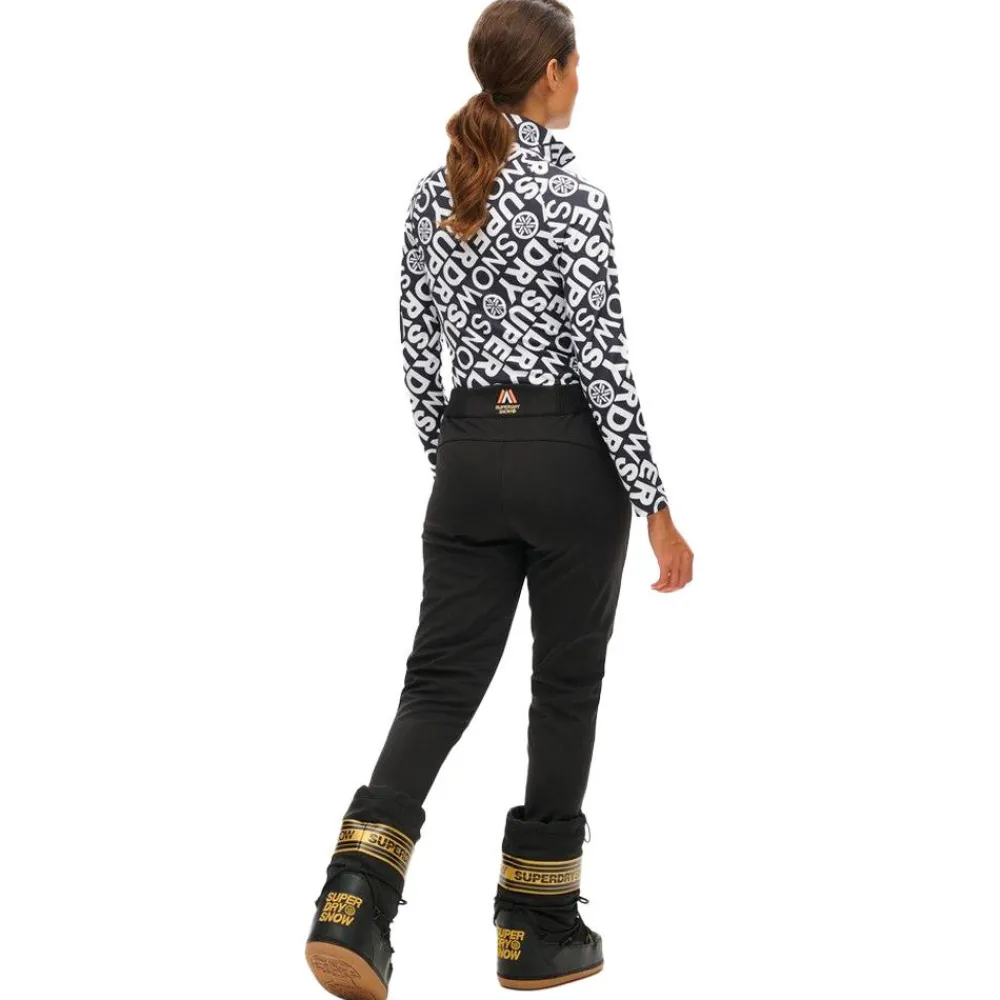 Hot Sous-vêtement technique Luxe Legging Snow Pant Black Femme Collant Technique|Sous-Vêtement Femme