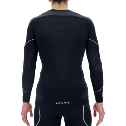 Sous-Vêtement Homme<Uyn Sous-vêtement technique Man Evolutyon Uw Shirt Lg Sleeve Blackboard Anthracite White