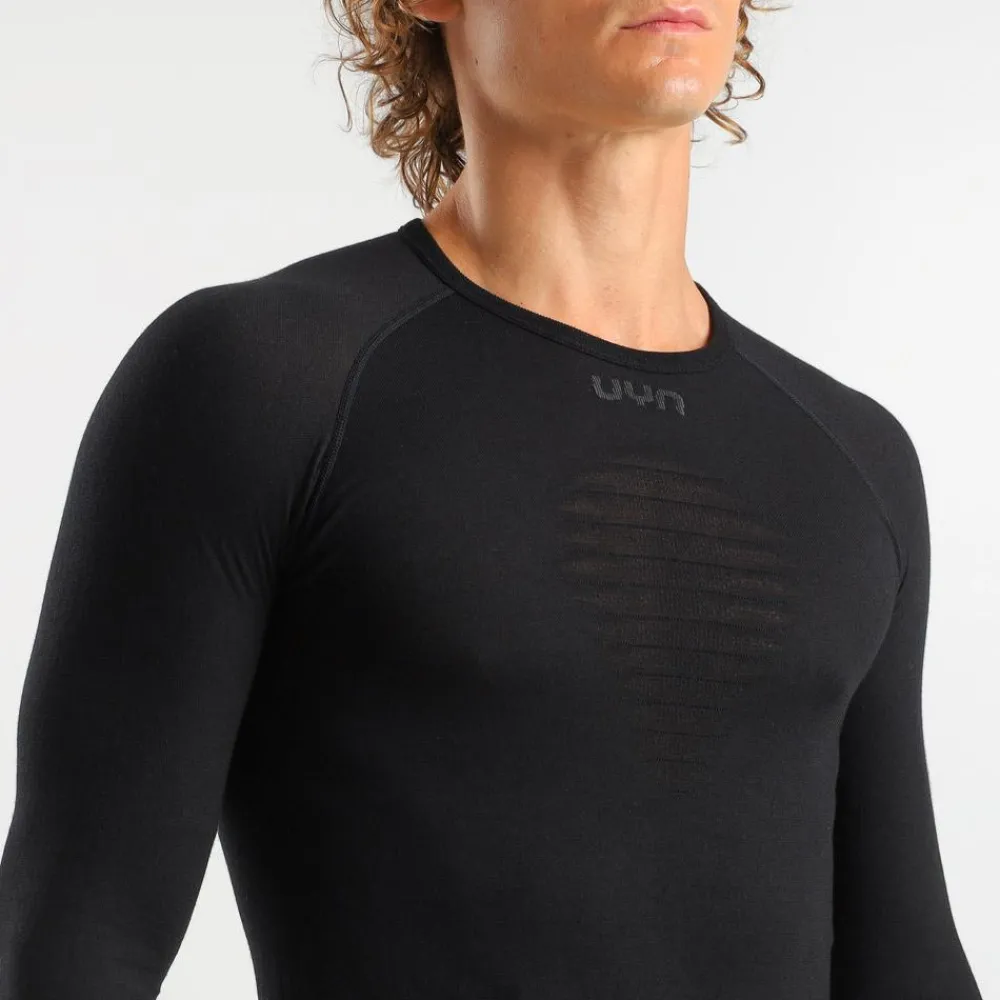 Sous-Vêtement Homme<Uyn Sous-vêtement technique Man Energyon Biotech Uw Shirt Long Black