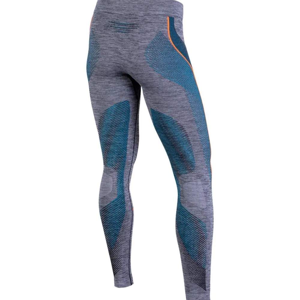 Best Sous-vêtement technique M Ambityon Pants Black Melange Atlantic Orange Shiny Homme Collant Technique|Sous-Vêtement Homme