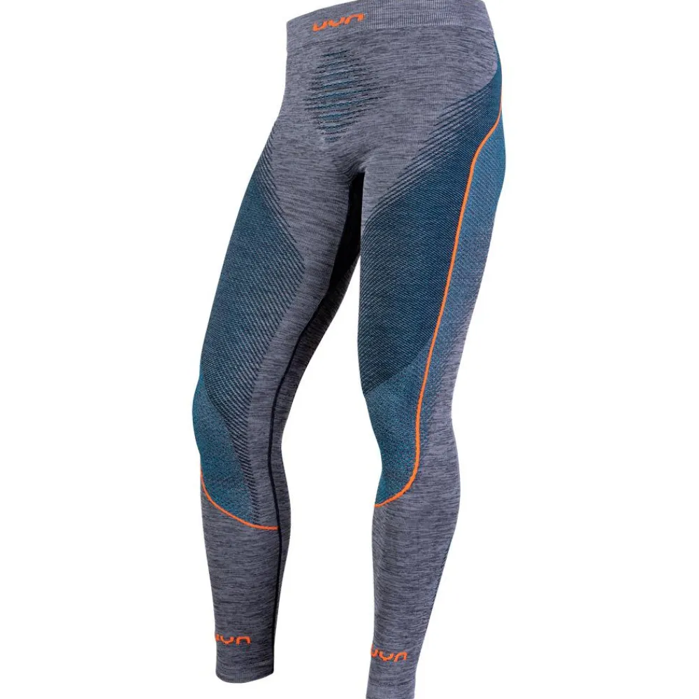 Best Sous-vêtement technique M Ambityon Pants Black Melange Atlantic Orange Shiny Homme Collant Technique|Sous-Vêtement Homme