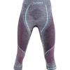 Sous-Vêtement Femme|Collant Technique<Uyn Sous-vêtement technique W Ambityon Pants Medium Black Melange Pink Aqua