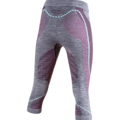Sous-Vêtement Femme|Collant Technique<Uyn Sous-vêtement technique W Ambityon Pants Medium Black Melange Pink Aqua