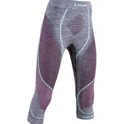 Sous-Vêtement Femme|Collant Technique<Uyn Sous-vêtement technique W Ambityon Pants Medium Black Melange Pink Aqua