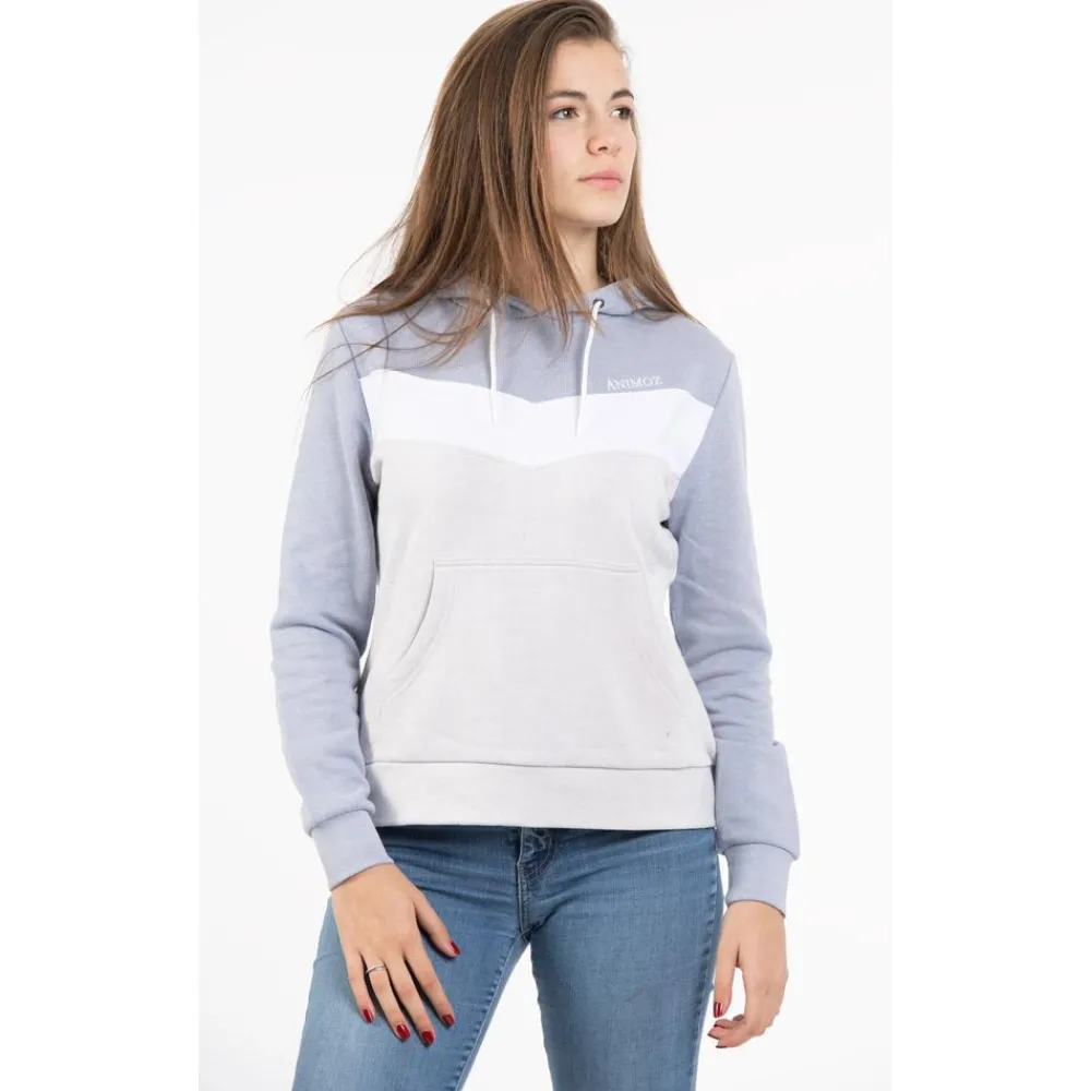 Sweat - Pull - Poncho<Animoz Sweat Dizi Creme Blanc Bleu