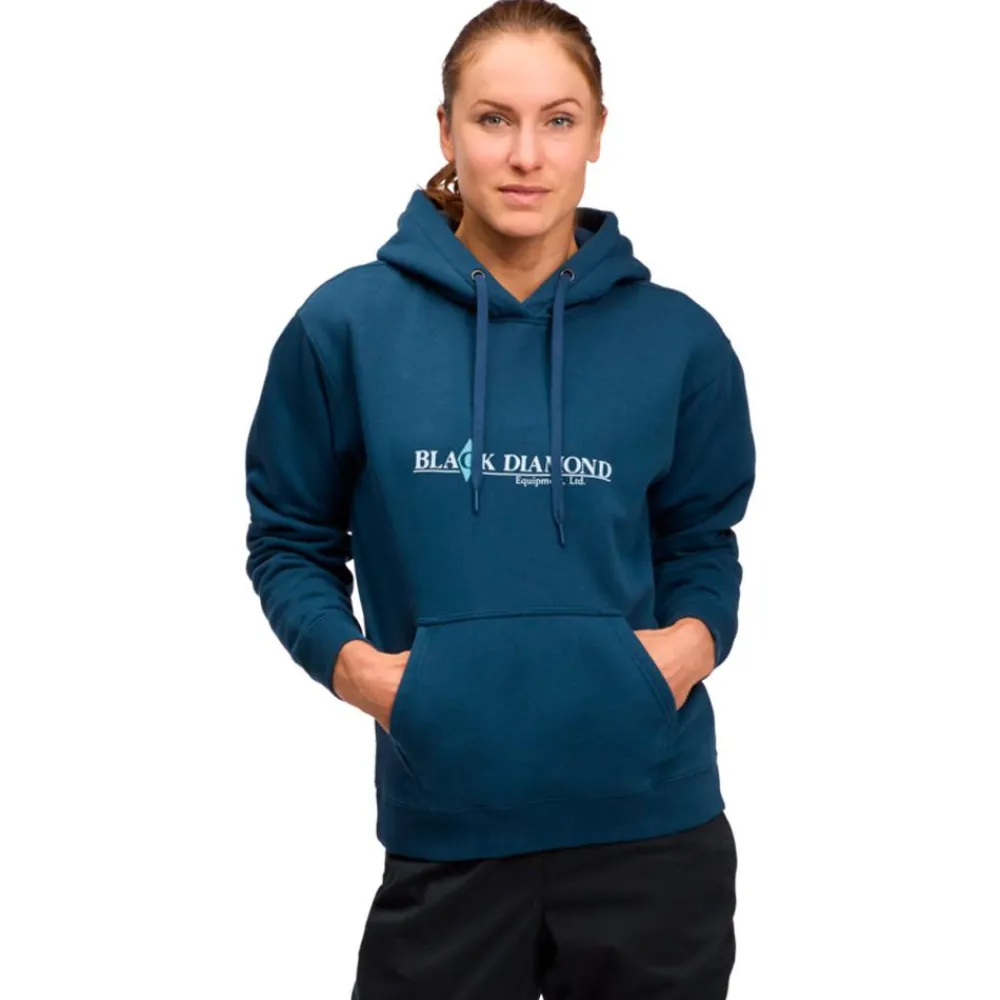 Sweat - Pull - Poncho<Black Diamond Sweat W Heritage Wordmark Pull Over Hoody Indigo