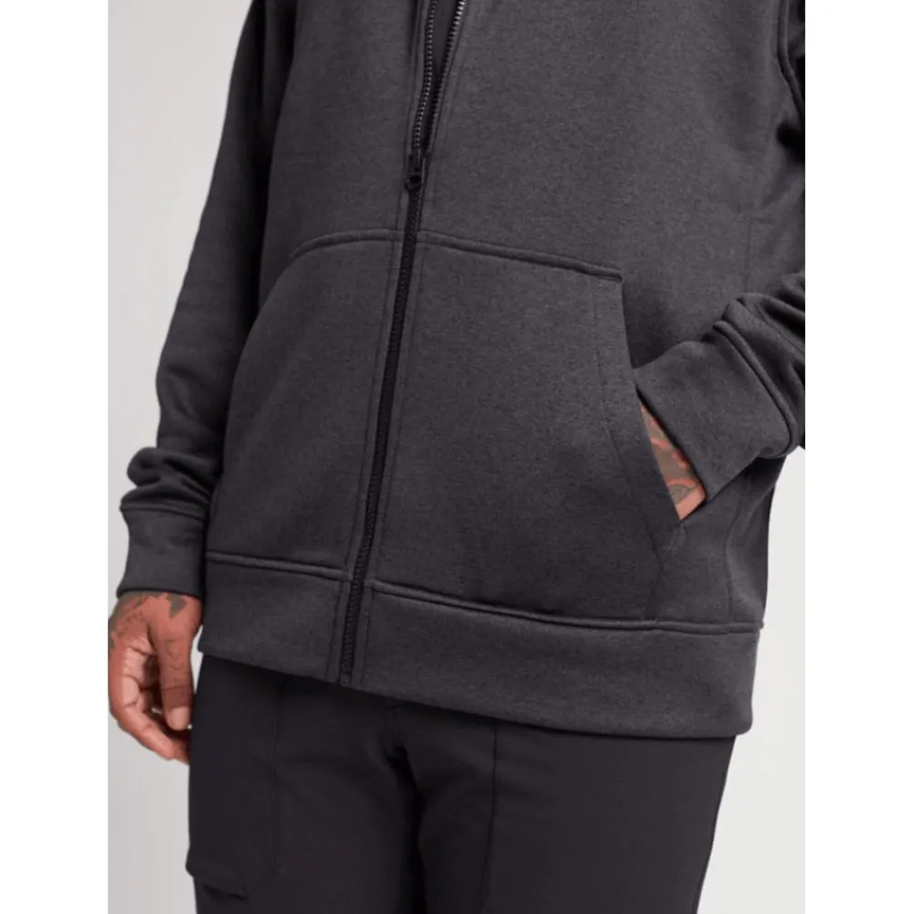 Online Sweat Oak Full Zip True Black Heather Sweat - Pull - Poncho