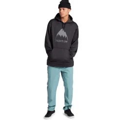 Sweat - Pull - Poncho<Burton Sweat Oak Pullover Hoodie Black Heather