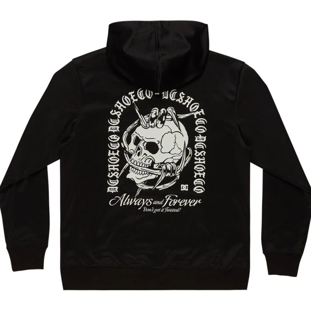 Sweat - Pull - Poncho<DC Sweat Twisted Black