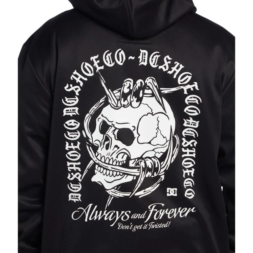 Sweat - Pull - Poncho<DC Sweat Twisted Black