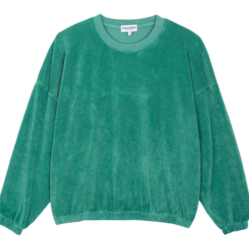 Sweat - Pull - Poncho<French Disorder Sweat Alba Éponge Deep Sea