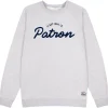 Sweat - Pull - Poncho<French Disorder Sweat Clyde Patron Tricotin Heather Grey