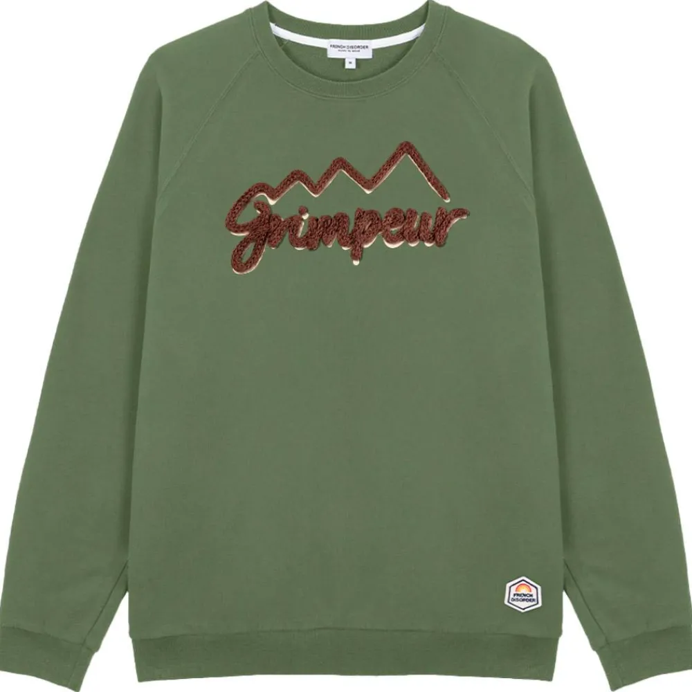 Sweat - Pull - Poncho<French Disorder Sweat Clyde Grimpeur Tricotin Khaki