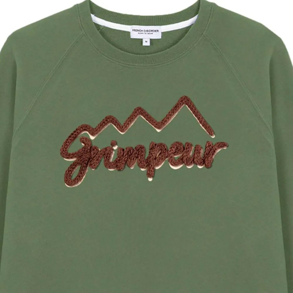 Sweat - Pull - Poncho<French Disorder Sweat Clyde Grimpeur Tricotin Khaki