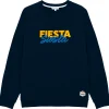 Sale Sweat Clyde Fiesta Siesta Tricotin Navy Sweat - Pull - Poncho