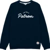 Best Sweat Clyde Patron Tricotin Navy Sweat - Pull - Poncho