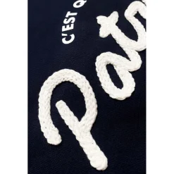 Best Sweat Clyde Patron Tricotin Navy Sweat - Pull - Poncho