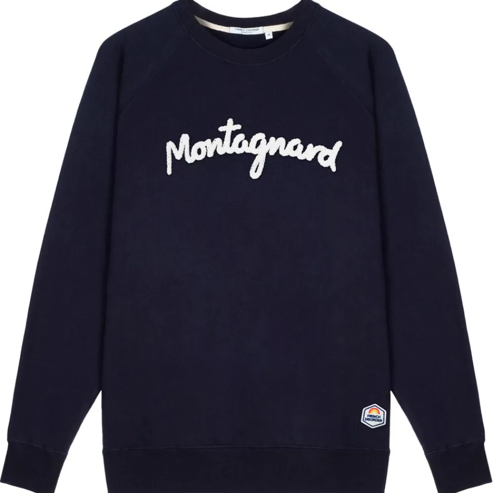 Sweat - Pull - Poncho<French Disorder Sweat Clyde Montagnard Tricotin Navy
