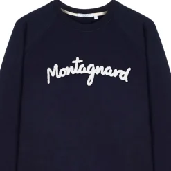 Sweat - Pull - Poncho<French Disorder Sweat Clyde Montagnard Tricotin Navy