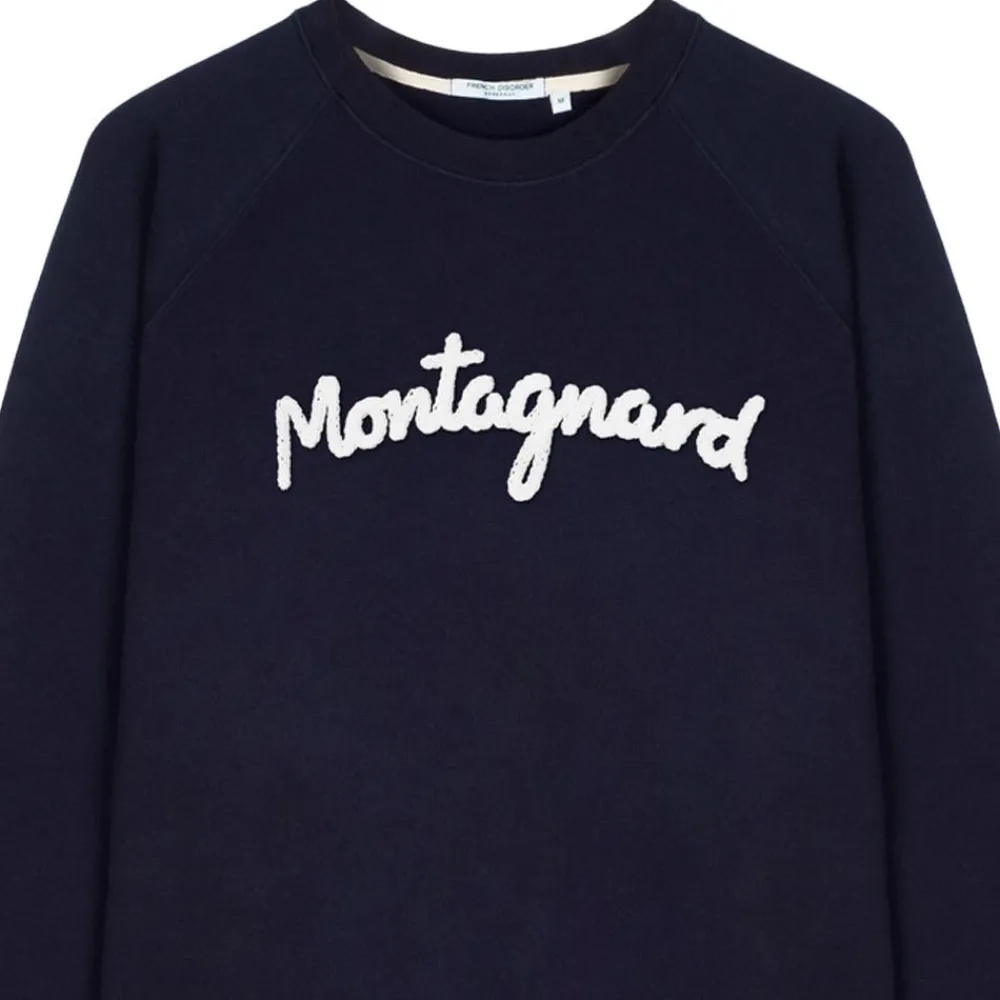 Sweat - Pull - Poncho<French Disorder Sweat Clyde Montagnard Tricotin Navy