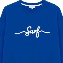 Sweat - Pull - Poncho<French Disorder Sweat Clyde Surf Tricotin Royal Blue