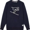 Sweat - Pull - Poncho<French Disorder Sweat Clyde Skieur (Tricotin) Navy