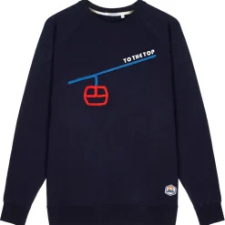 Online Sweat Clyde To The Top Tricotin Navy Sweat - Pull - Poncho