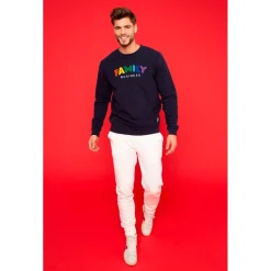 Sweat - Pull - Poncho<French Disorder Sweat Dylan Family Business Navy