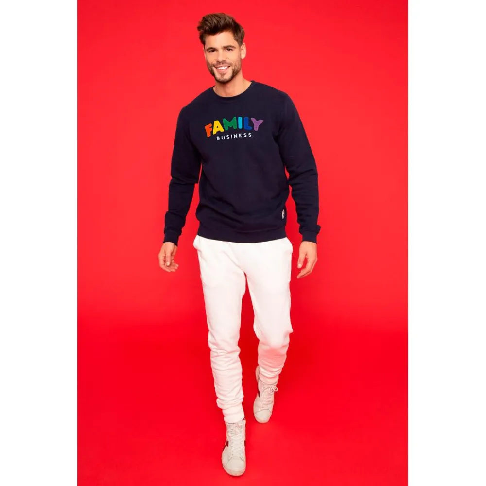 Sweat - Pull - Poncho<French Disorder Sweat Dylan Family Business Navy