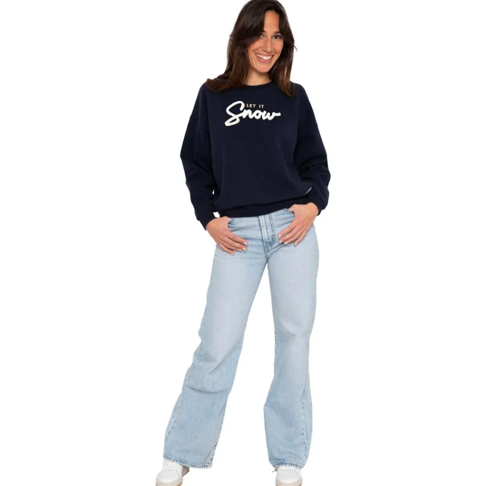 Sweat - Pull - Poncho<French Disorder Sweat Rosie Givree Tricotin Navy