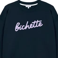 Clearance Sweat Rosie Tricotin Bichette Navy Sweat - Pull - Poncho